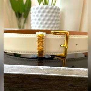 Moschino Gold Plated belt